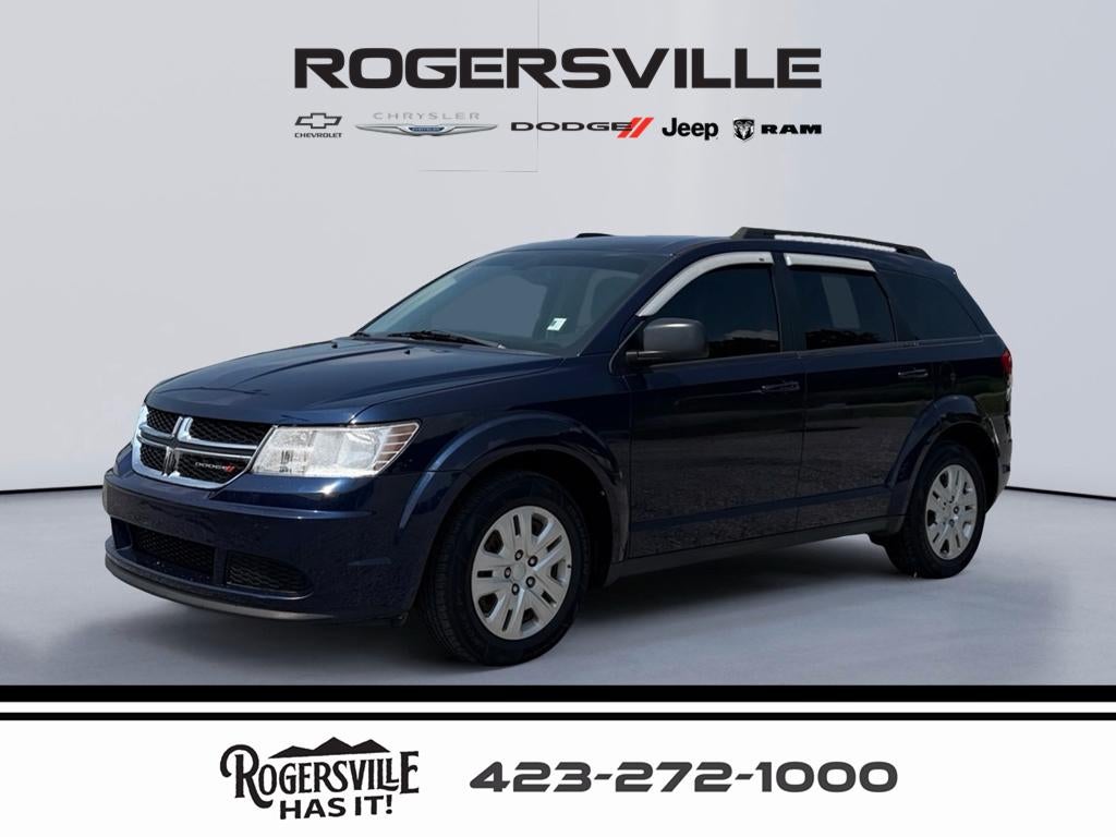 2019 Dodge Journey SE Value Pkg in Blue — front three-quarter view