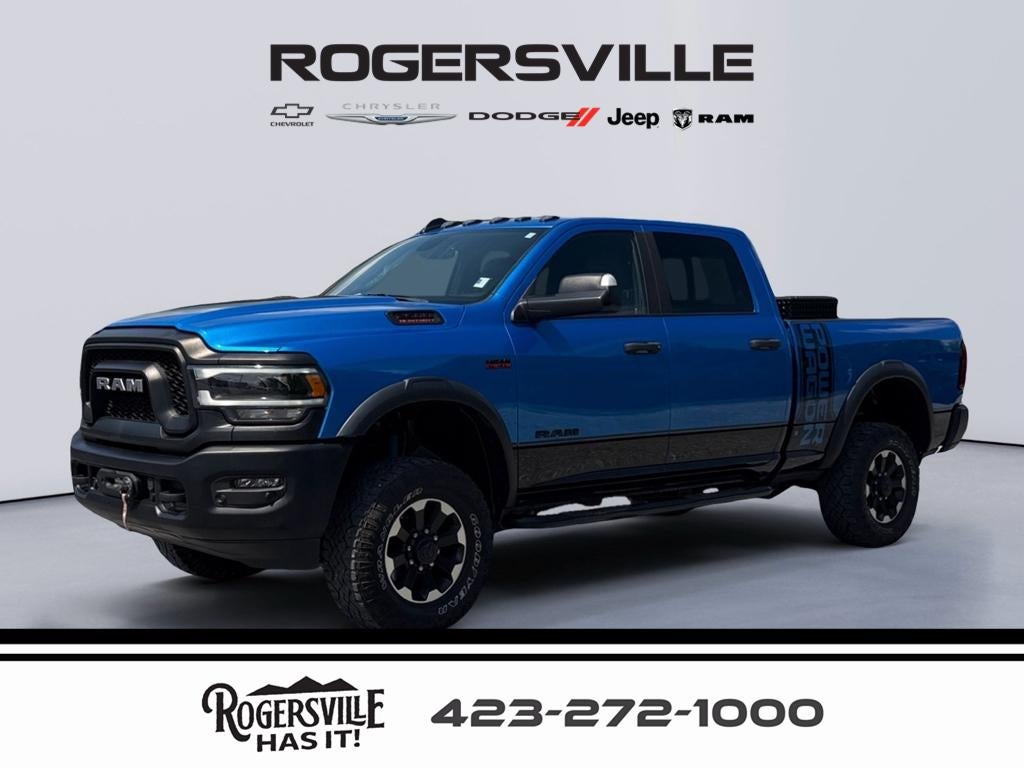 2021 RAM 2500 Power Wagon in Blue — front three-quarter view