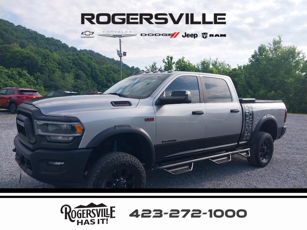 2021 RAM 2500 Power Wagon in Silver — front three-quarter view