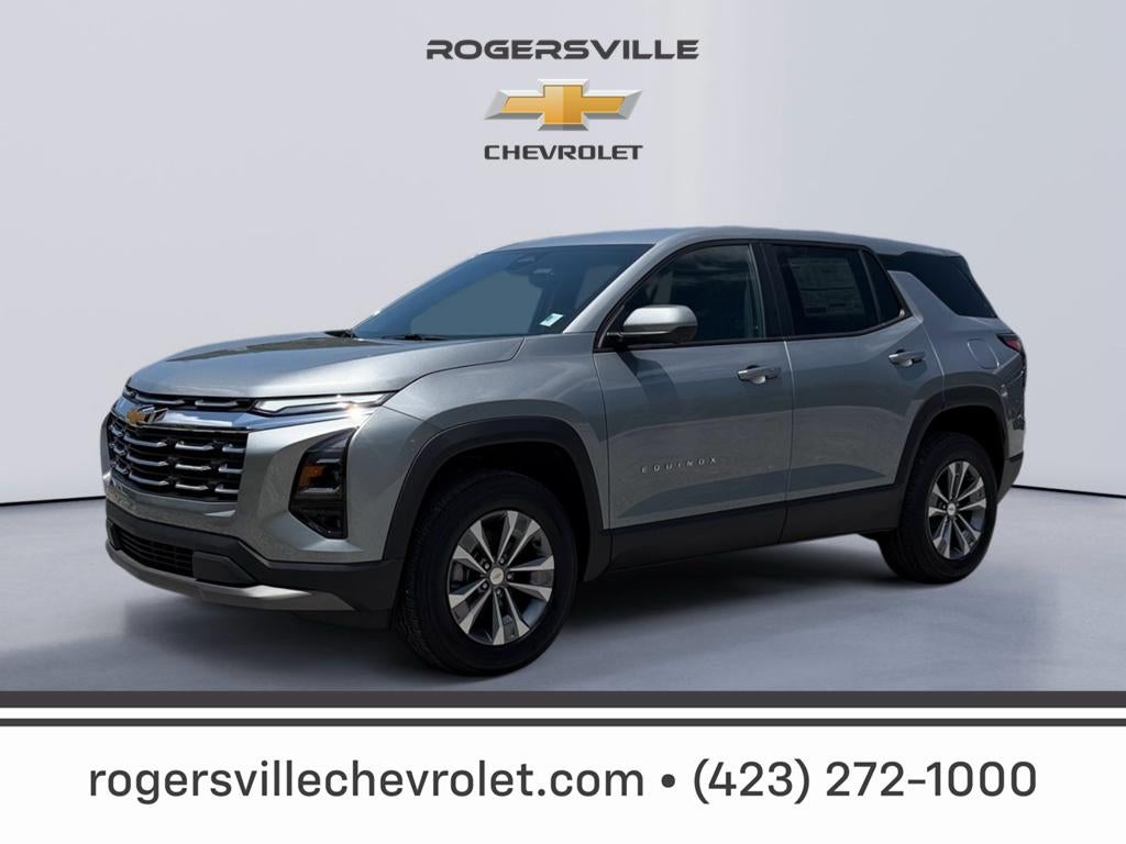 2026 Chevrolet Equinox LT in Sterling Gray Metallic — front three-quarter view
