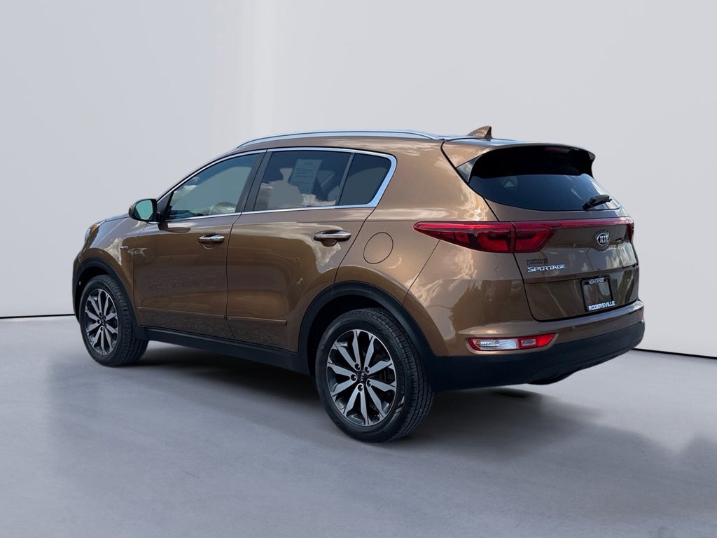 2017 Kia Sportage — rear three-quarter view