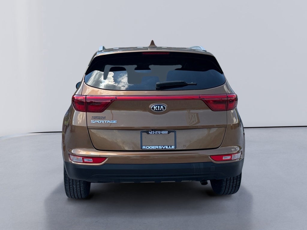 2017 Kia Sportage — interior view