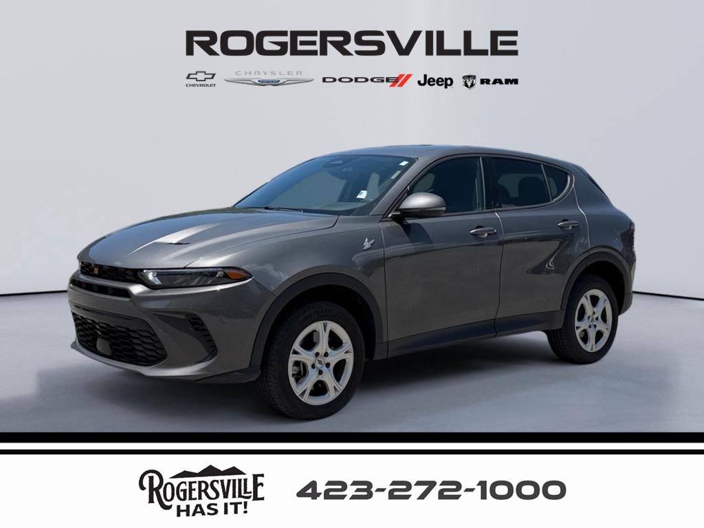 2024 Dodge Hornet GT in Gray — front three-quarter view
